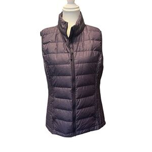 32° Dark Purple Quilted Packable Vest